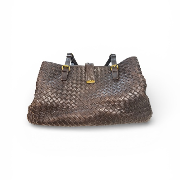 Bottega Veneta Intrecciato Large Tote – Chocolate Brown - Picture 14 of 14